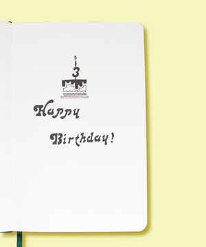 Calligraphy Stencil- Birthday Special