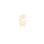 Initial Earring - Alphabet C