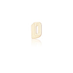 Initial Earring - Alphabet D