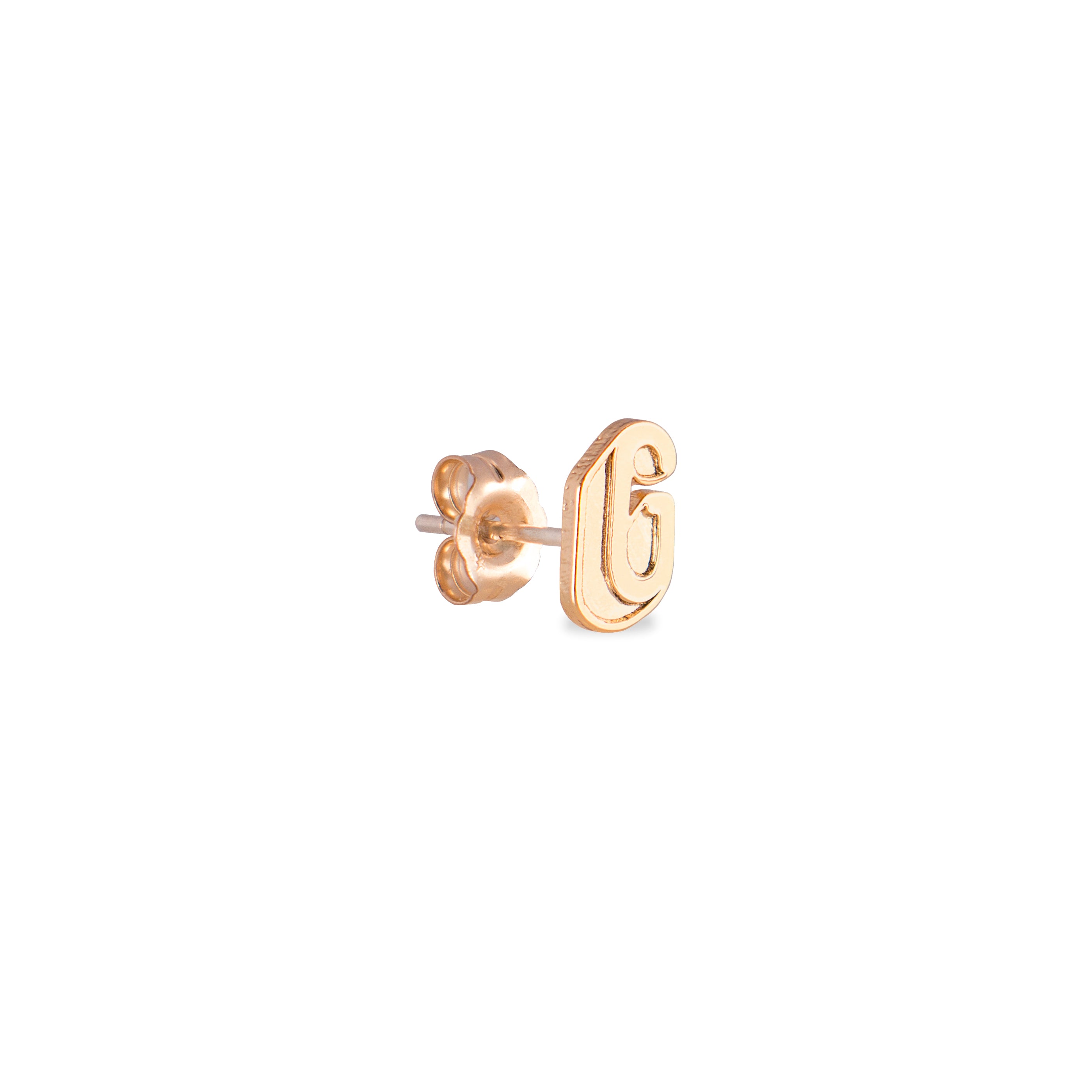 Initial Earring - Alphabet G