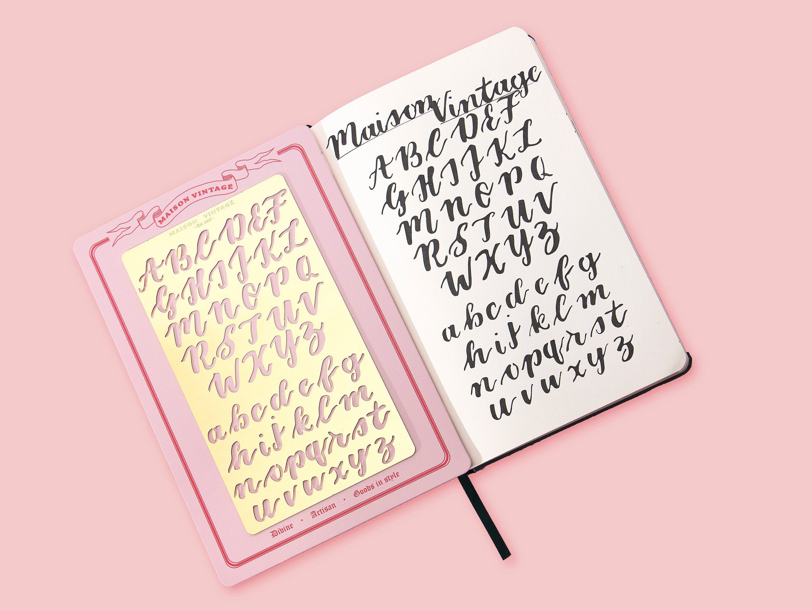 Calligraphy Bundle Set-Fine Italic and Brush lettering (2 pieces)